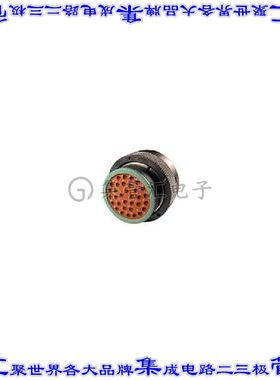 HDP26-24-33SN 圆形连接器33POS插头外壳用于母插口黑色自由悬挂
