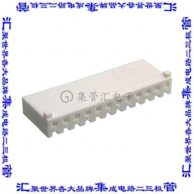 1-647402-2 矩形连接器外壳12POS插座3.96mm母形插口天然色自由悬