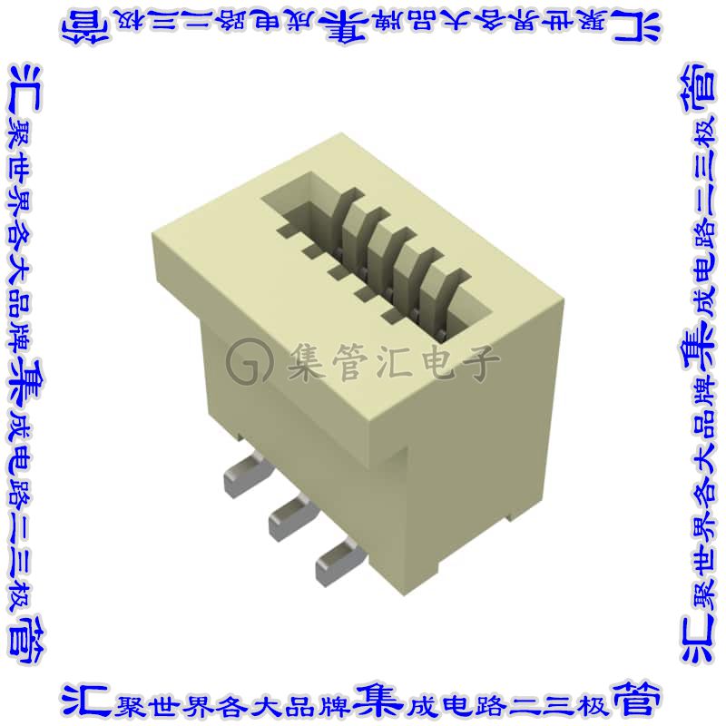 CF24052V0R0-NH 连接器5POS FFC/FPC 0.5mm触头垂直单侧表面贴装