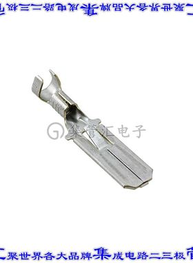 42241-2 快速连接器端子公头6.35mm压接14-18AWG