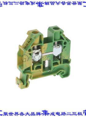 XW5G-S10-1.1-1 端子块连接器2POS接地地面10.0mm绿色黄色6-20AWG