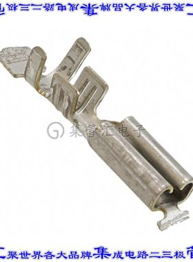 180423-2 快速连接器端子母头2.79mm压接15-20AWG