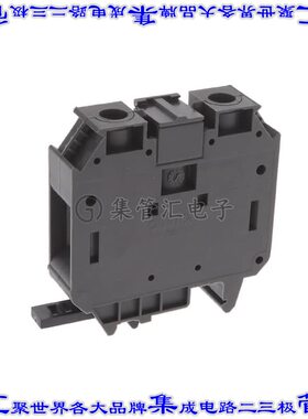 XW5T-S35-1.1-1 端子块连接器2POS馈通式16.0mm灰色1/0-10AWG