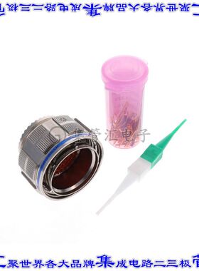 D38999/26FG35PN 圆形连接器79POS插头公引脚压接镀金自由悬挂