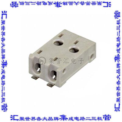 2834006-2 接插件连接器RELEASE POKE-IN CONNECTOR 2 POLE