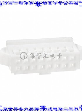 DF1B-16DES-2.5RC 矩形连接器外壳16POS插座2排2.5mm母形插口白色