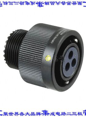 CIRHSE06T1610SCNF80M32V0 圆形连接器3POS插头外壳用于母插口黑