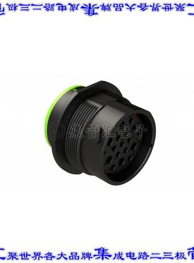 AHDP04-24-19SN-SRA 圆形连接器19POS插座外壳用于母插口黑色面板