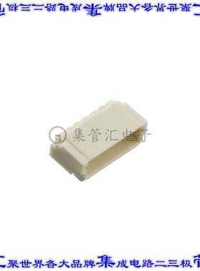 665106131822 针座连接器6POS接头1mm公形插针表贴SMD锡