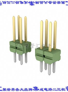 1-825440-0 针座连接器20POS接头2排2.54mm公形插针通孔直针镀金