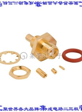 901-10754 同轴连接器SMA插孔母形插口焊接50欧姆面板安装