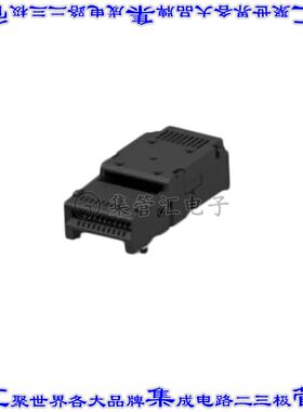 2325864-2 插拔式连接器40POS插座SFP-DD(双密度)表面贴装直角焊