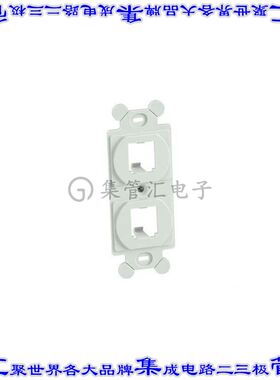 CF1062WHY 接插件连接器FRAME, TYPE 106, 2 PORT, WHITE