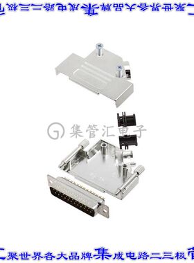 6355-0003-23 连接器25POS插头公引脚2排D-Sub自由悬挂