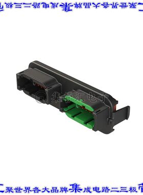 ATM13-12PB-12PC-BM01 针座连接器12,12插座2排公形插针通孔镀金