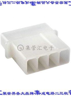 1-480728-0 矩形连接器外壳4POS插座5.08mm公形引脚天然色自由悬