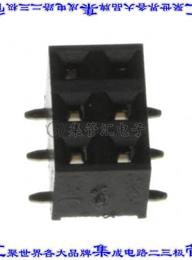 NPPN032FFKP-RC 针座连接器6POS插座2排2mm母形插口表贴SMD镀金