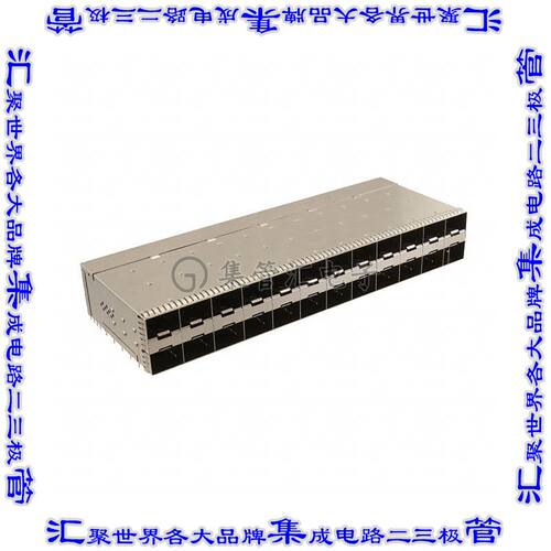 2288172-6 插拔式连接器480(20x24)插座成组(2x12)zSFP+通孔直角