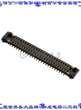 AXG7500J7A 板对板连接器52(50+2电源)插口中央触点带2排0.35mm表