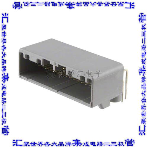 MX34032NF2 针座连接器32POS接头2排2.2mm公形插针通孔直角锡