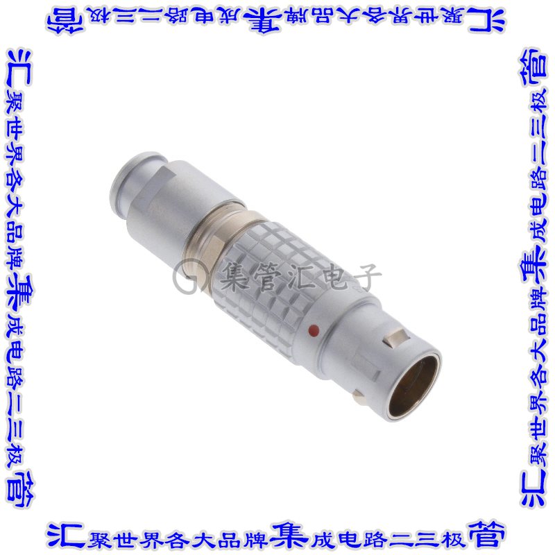 FGG.2B.306.CLAD92Z 圆形连接器6POS插头公引脚焊杯镀金自由悬挂