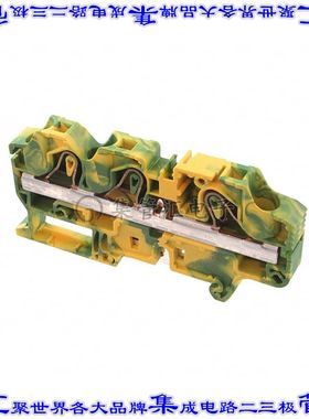 1SNK710151R0000 端子块连接器3POS接地地面10.0mm绿色黄色6-20AW