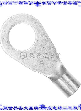 320344 环形连接器端子圆形1/2接线柱6AWG压接