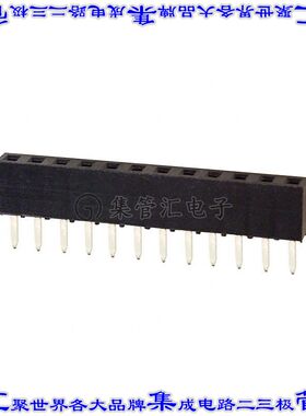 25631201RP2 针座连接器12POS插座2mm母形插口通孔直针镀金