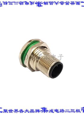 PXMBNI12RPM12APCPG9 圆形连接器12POS插座公形引脚焊接镀金面板