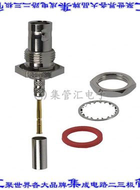 112202 同轴连接器BNC插孔母形插口压接50欧姆面板安装