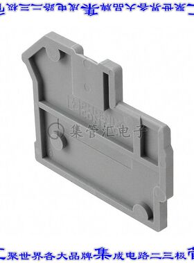 3002089 连接器配件 端板,导轨型