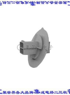 2-2336231-6 矩形连接器外壳6POS插座2排5mm公形引脚灰色面板安装