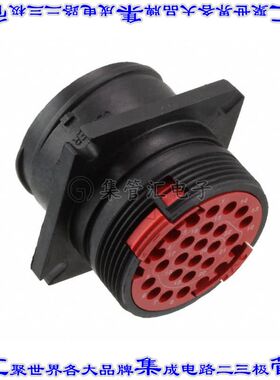 CL1M4100 圆形连接器26POS插座外壳用于公插针黑色面板安装