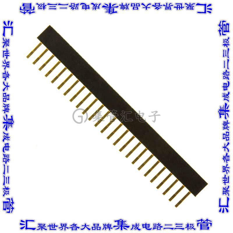SFM210-LPSE-S25-ST-BK 针座连接器25POS插座1mm母形插口通孔直针