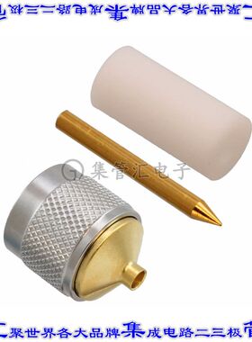 1046234-1 同轴连接器N型插头公引脚焊接50欧姆自由悬挂