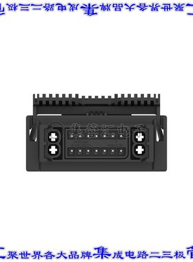 1-2112780-9 矩形连接器外壳18POS插座2排母形插口黑色自由悬挂