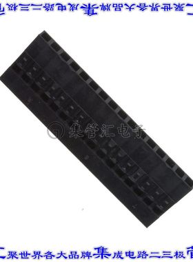 65039-021LF 矩形连接器外壳16POS插座2.54mm母形插口黑色自由悬