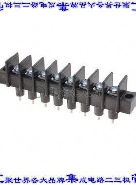 CFTPW-8 端子块连接器8电路隔板接线座9.53mm螺钉带紧固板