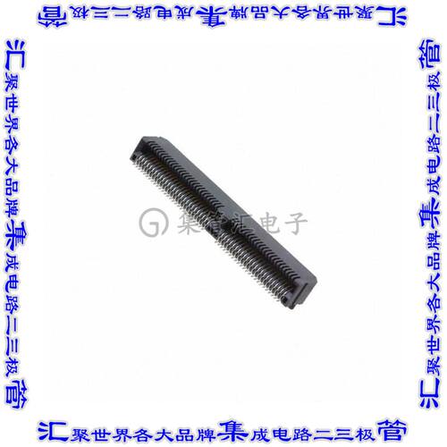 MEC8-150-02-L-D-RA1 卡边缘连接器100POS母头2排0.8mm黑色镀金