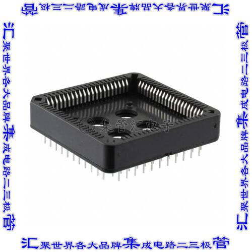 A-CCS 084-Z-T 连接器IC插座PLCC插口84(4 x 21)位置锡通孔