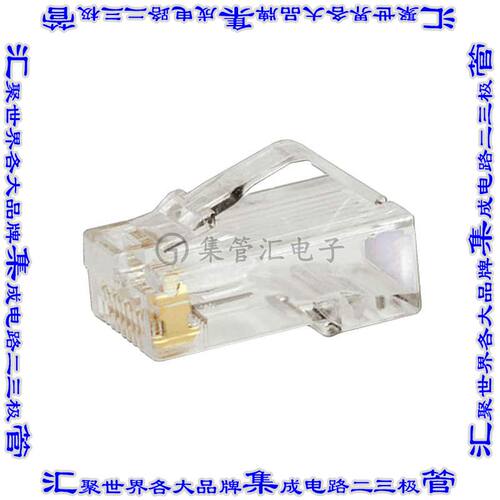 MP588-L 接插件连接器CONN MOD PLUG 8P8C UNSHIELDED