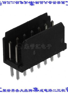 76385-307LF 针座连接器14POS接头2排2.54mm公形插针通孔直针镀金