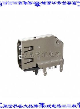 KDMIX-SL1-NS-WS-B15 连接器HDMI插座19POS通孔直角