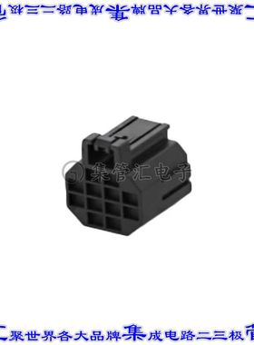 4-2366515-2 矩形连接器外壳12POS插座4排母形插口黑色自由悬挂