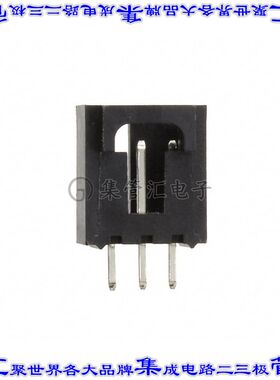 705430037 0705430037针座连接器3POS接头2.54mm公形插针通孔直针