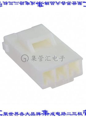 YLR-03VF 矩形连接器外壳3POS插座4.5mm公形引脚白色自由悬挂