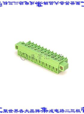 1793110000 端子块连接器12POS插头母插口3.81mm绿色自由悬挂