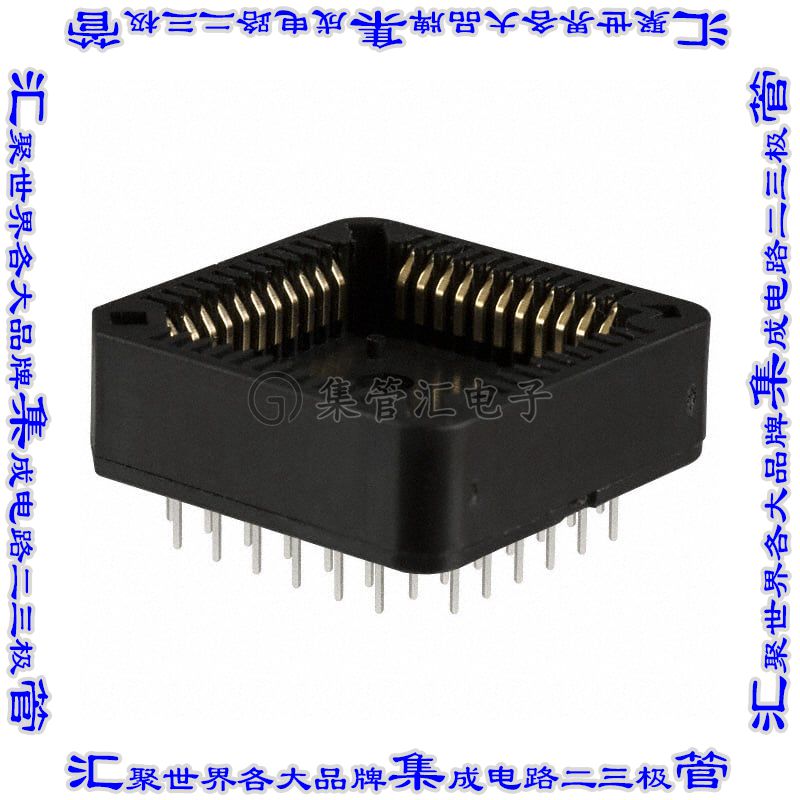 A-CCS 044-G-T 连接器IC插座PLCC插口44(4 x 11)位置镀金通孔