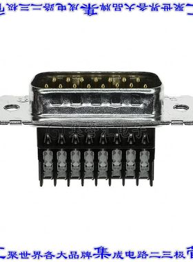 1-745494-5 连接器15POS插头公引脚2排D-Sub自由悬挂