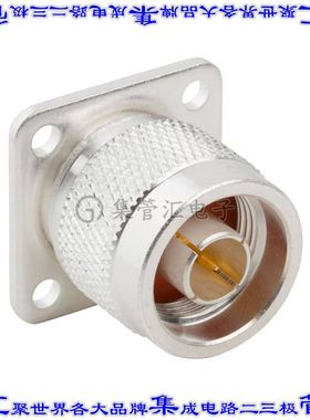 000-49000-SRFX 同轴连接器N型插座公插针焊杯50欧姆面板安装